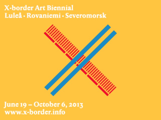 X-Border Art Biennale - exhibition invitation