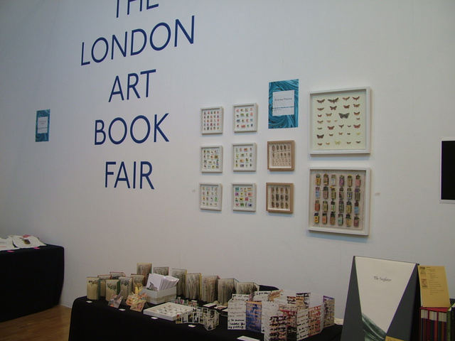 Andy Malone at London Art Book Fair