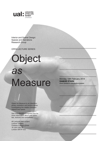 Object as measure