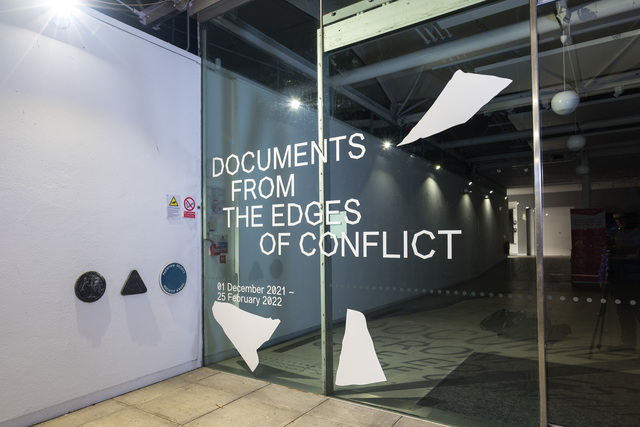 Documents from the Edges of Conflict exhibition