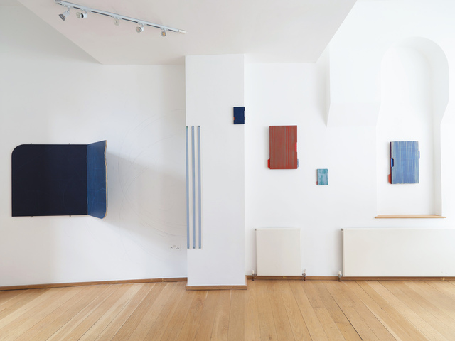 Diagramming: the space of a painting, the space of a room - installation view