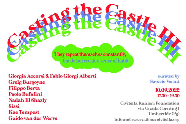 Casting the Castle III - Civitella Ranieri Foundation