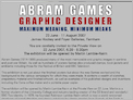 Abram Games, exhibition invitation  (thumbnail)