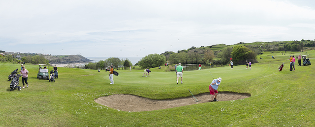 Langland's Bay Golf Course from the project The Moon and a Smile