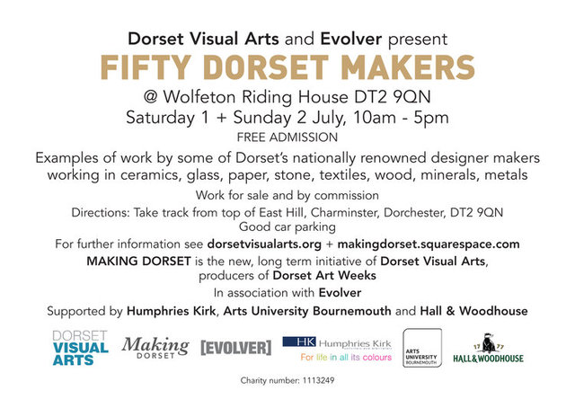 Fifty Dorset makers exhibition