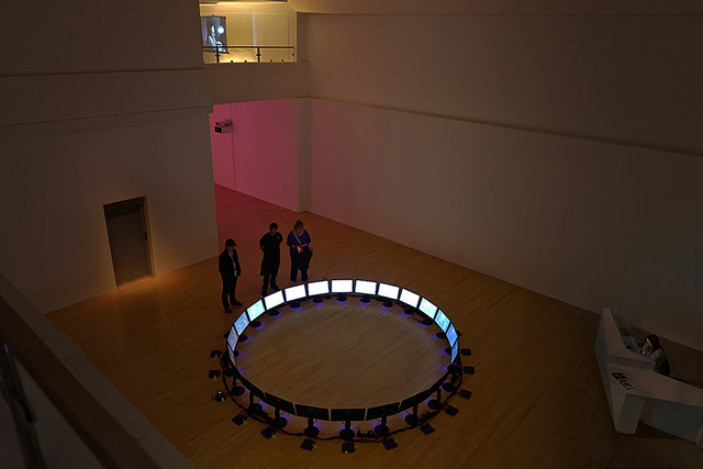 24 Times installation, Talbot Rice Gallery