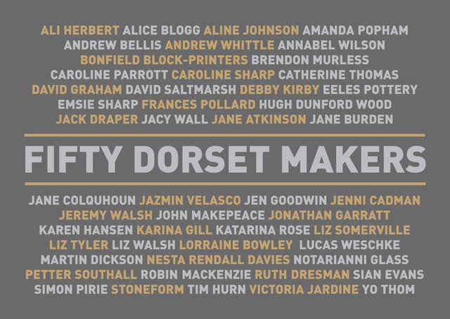 Fifty Dorset makers - book cover