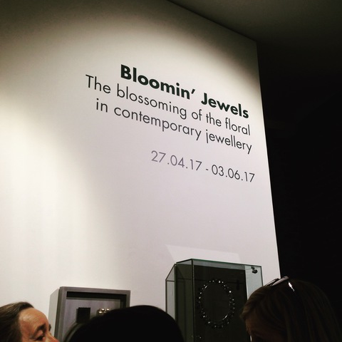 Lina Petersson at Bloomin' jewels exhibition