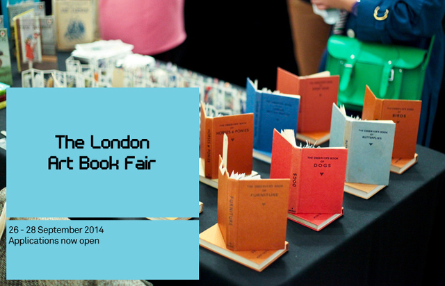 The London Art Book Fair - publicity material