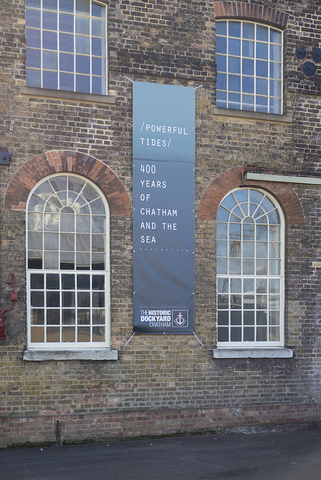 Banner for Powerful Tides exhibition