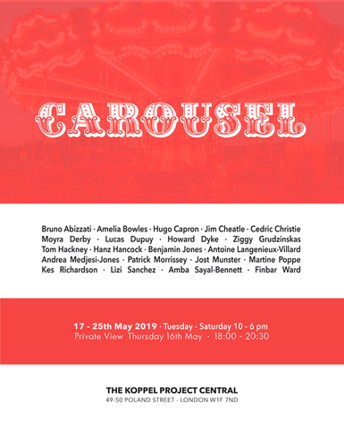Carousel exhibition poster