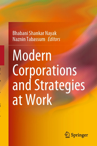 Modern corporations and strategies at work - front cover
